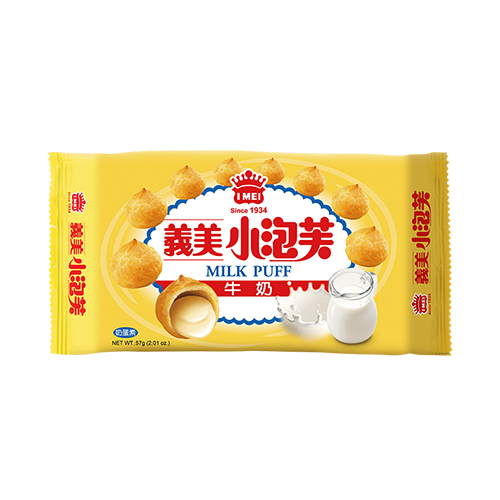 義美小泡芙(牛奶)