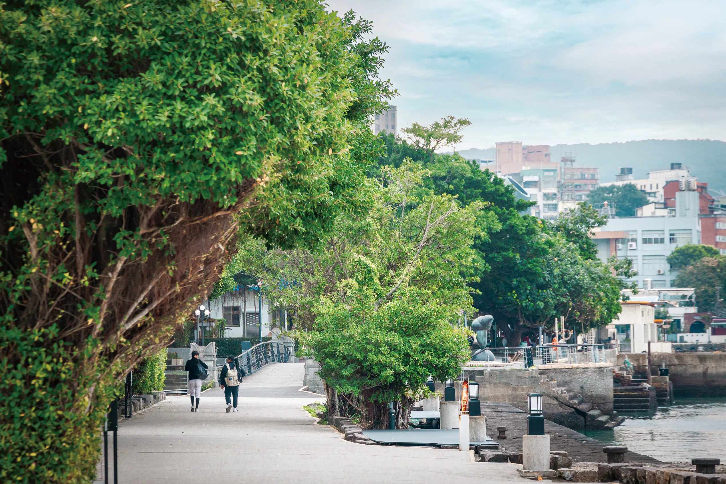 風景與歲月在河岸相遇　慢讀淡水時光紋理