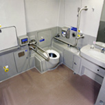 Spacious Toilet